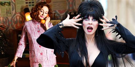 Elvira reveals the secret to her iconic boobalicious appearance